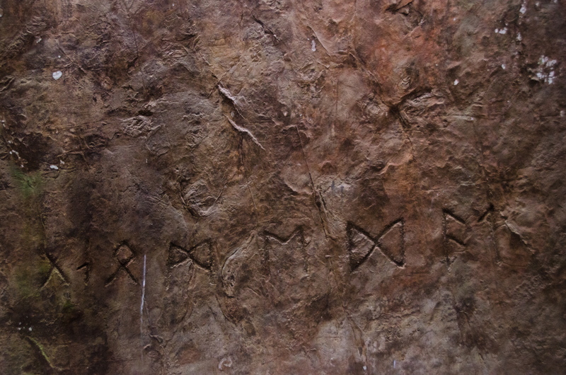 The runestone itself